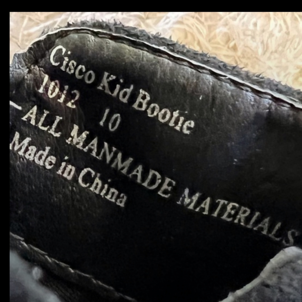 Woman's Size 10 Black Seven7 Cisco Kid Bootie Boots - Ankle - Picture 5 of 6